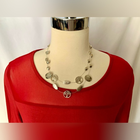 Brand New Burgundy/Red Top/Blouse by Red Coral - Picture 4 of 10